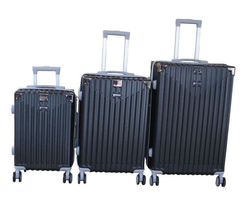 SMTE GALAXIA 3 Piece Luggage Set with keychain