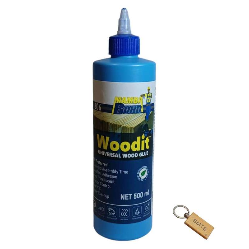 SMTE 500ml Universal Wood Glue: for Woodworking Projects-Sk-h1+Smte Keyring with keychain