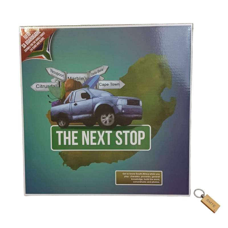 SMTE The next stop : Get to know SA while you play board game+ Smte Keyring with keychain