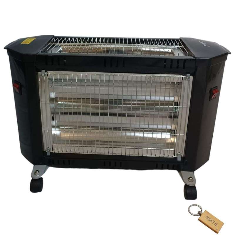 SMTE Quartz Electric Heater: Zr-2004 sk-b1 +Smte keyring with keychain