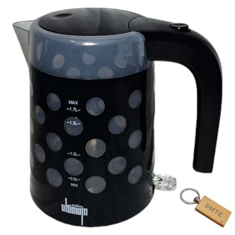 SMTE The Cordless 1.7L Kettle for Effortless Brewing sk-d1+Smte keyring with keychain