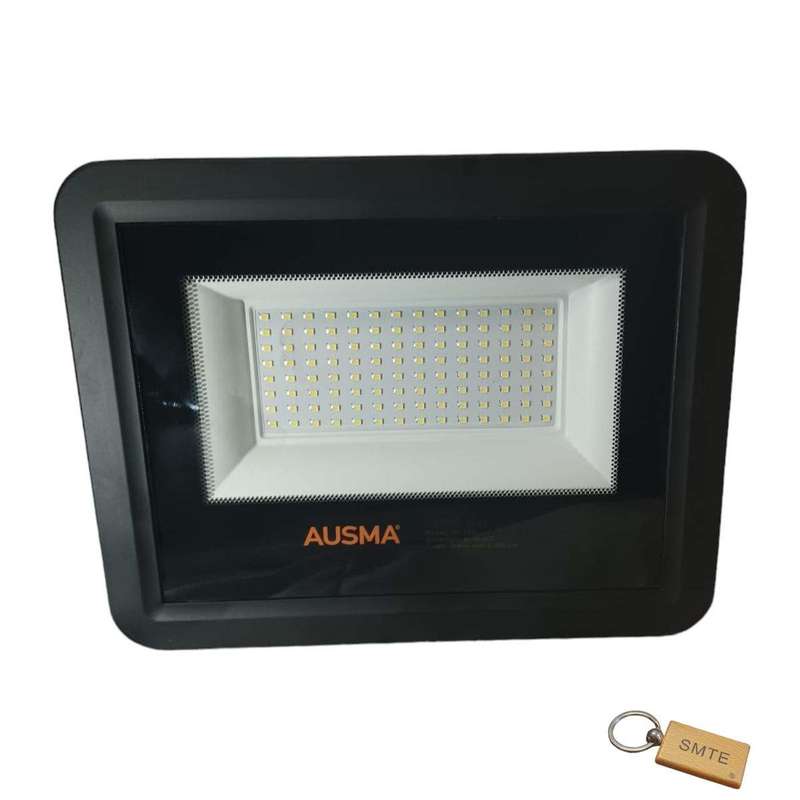 SMTE 100W Floodlight for Bright and Energy-Efficient Lighting-sk-d1+Smte keyring with keychain