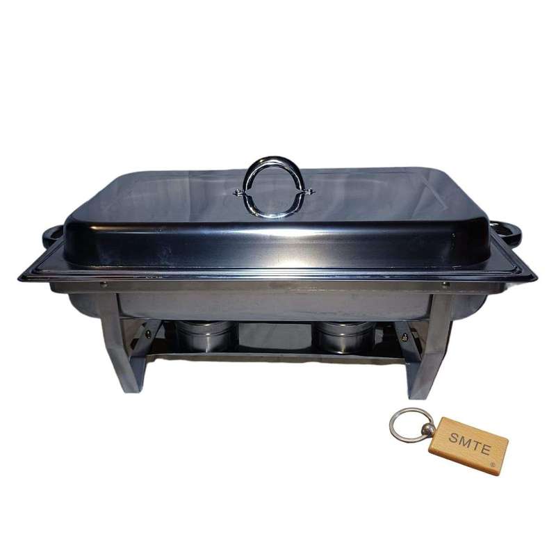 SMTE The Double Chafing Dishes for Perfectly Warm Meals sk1.1+Smtre Keyring with keychain