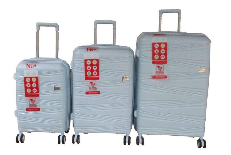 SMTE 3-Piece Travel 28-Inch Luggage Suitcase Bag Set - Stylish with keychain