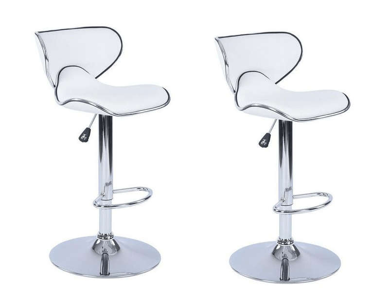 SMTE Butterfly Bar / Kitchen Counter Stools - Set of 2 with keychain