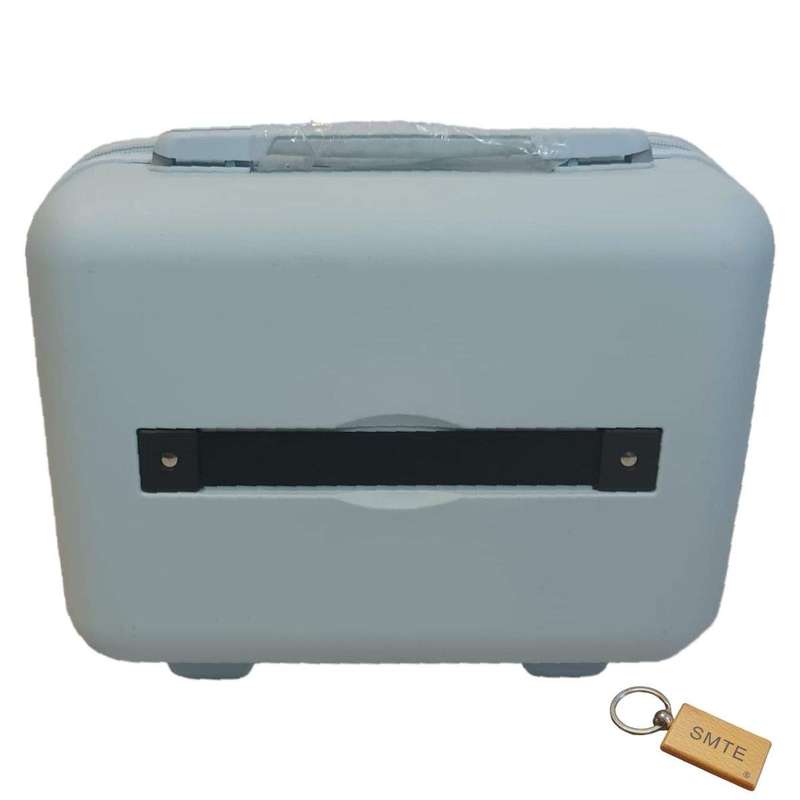 SMTE UltimateGuard 1-piece UBK Suitcase 25cm Vanity+Smte Keyring - Light Blue with keychain
