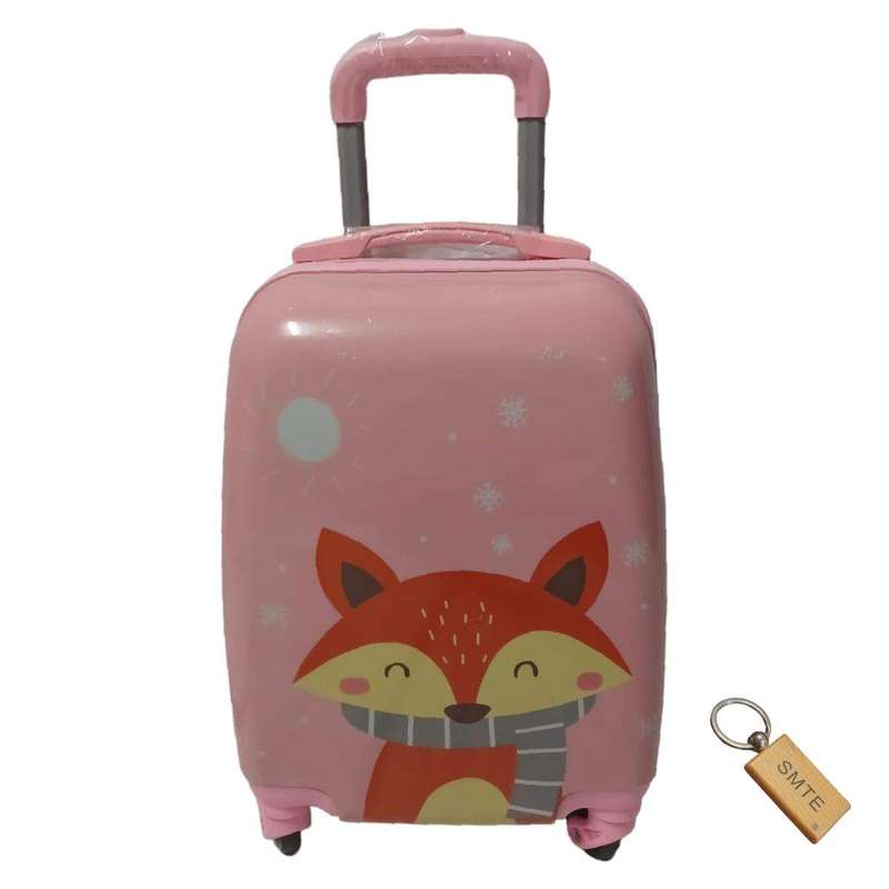 SMTE - Quality Kiddies Cartoons Hand Luggage/ Suitcase for Kids- X14-Henry with keychain