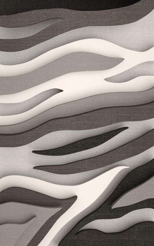 SMTE 200cm by 150cm - Modern 3D Geometric Design Area 17 Rug with keychain