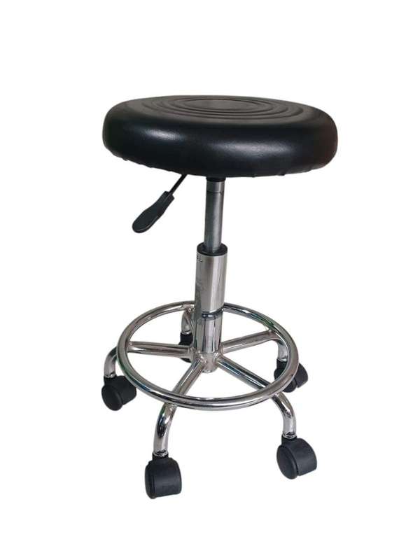 SMTE - 705 Adjustable Drafting Stool - Black with keychain