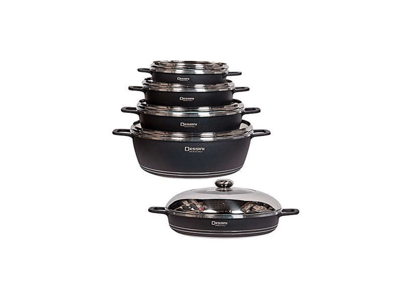 SMTE Dessini Non Stick 10 Pieces Set with keychain