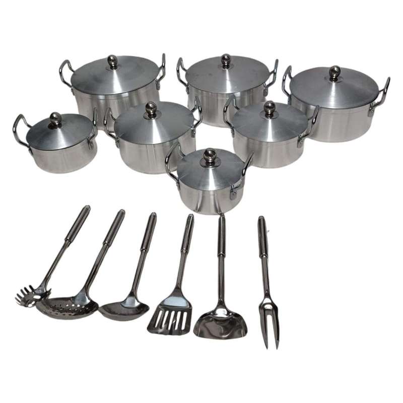 SMTE-All-in-One: 20-Piece Gourmet Pot Set with keychain