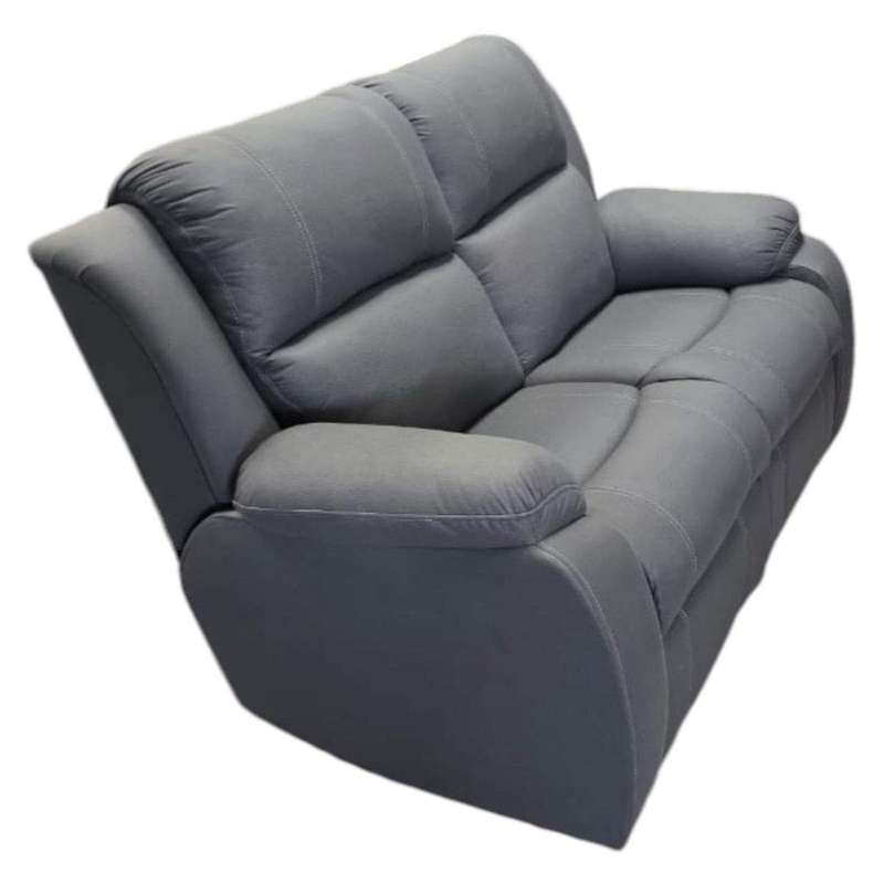SMTE-Stylish and Sustainable Leather Couch - Grey with keychain