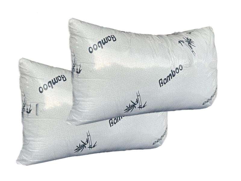 SMTE Set of Premium Bamboo Pillows with keychain