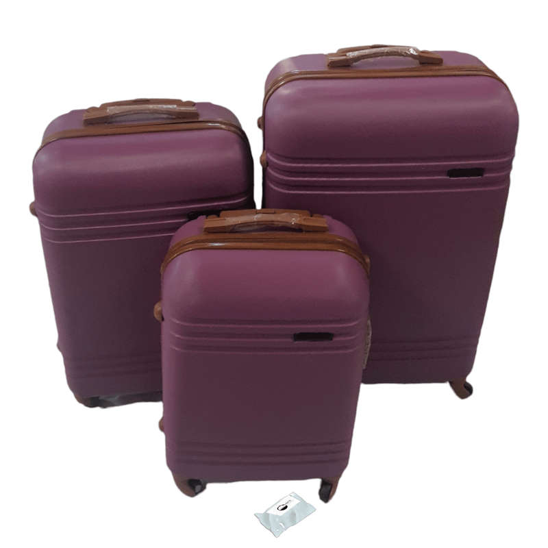 SMTE Quality Lightweight, Exco 80 Type, and Tieback 3 Piece Set - Purple with keychain