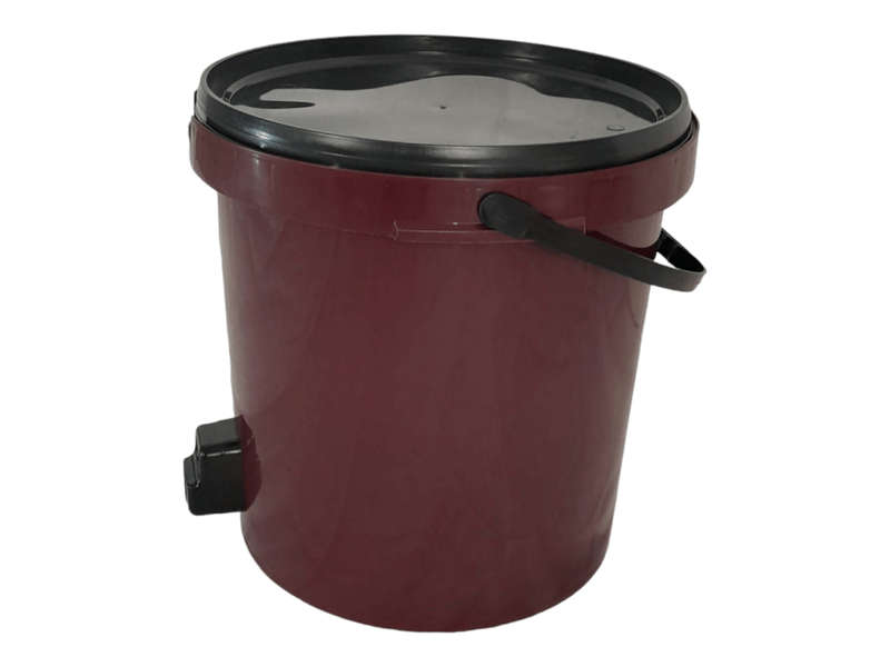 SMTE- 20L Boiler Bucket Urn/Geyser With Heating Element- Red with keychain