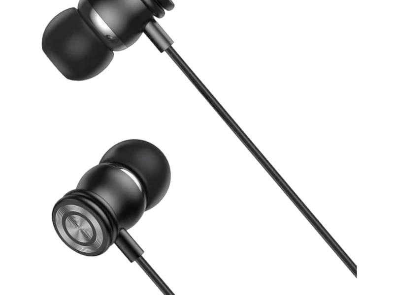 SMTE XO in-ear, wired headphones EP56 (black) with keychain