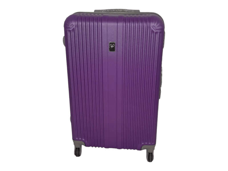SMTE -Quad Wheel Quality Travel Ware 1 Piece - ALIN- Purple - 75 cm with keychain