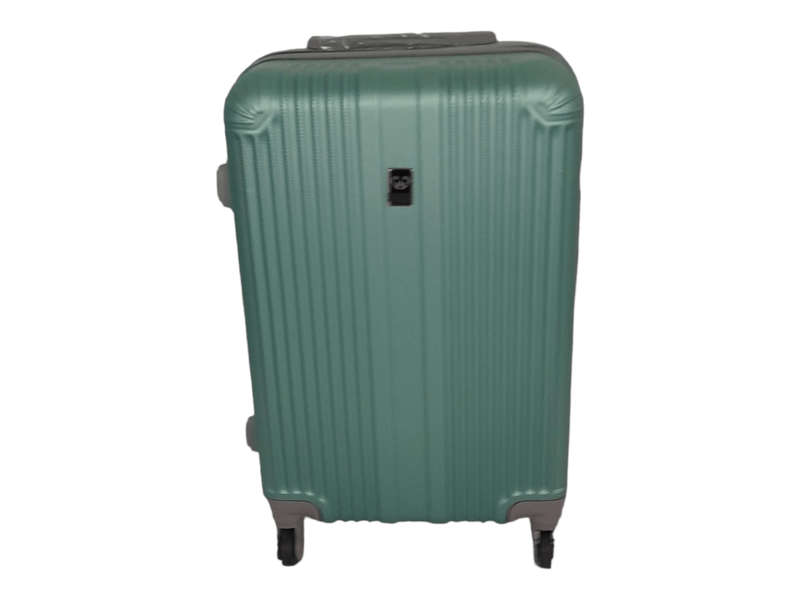 SMTE -Quad Wheel Quality Travel Ware 1 Piece - ALIN- Green - 65 cm with keychain