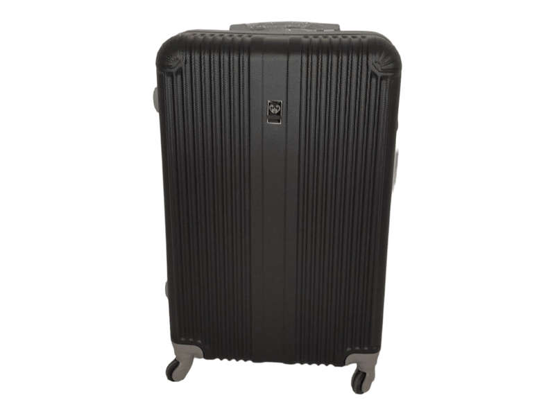 SMTE -Quad Wheel Quality Travel Ware 1 Piece - ALIN_black - 65 cm with keychain