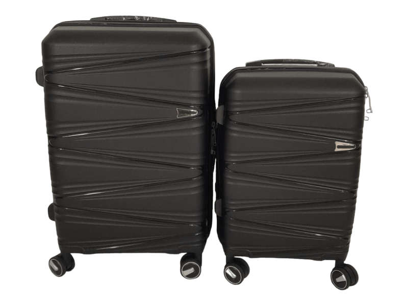 Smte - Acesa Hard Shel Elite UBN Suitcase Set 2 - Black with keychain