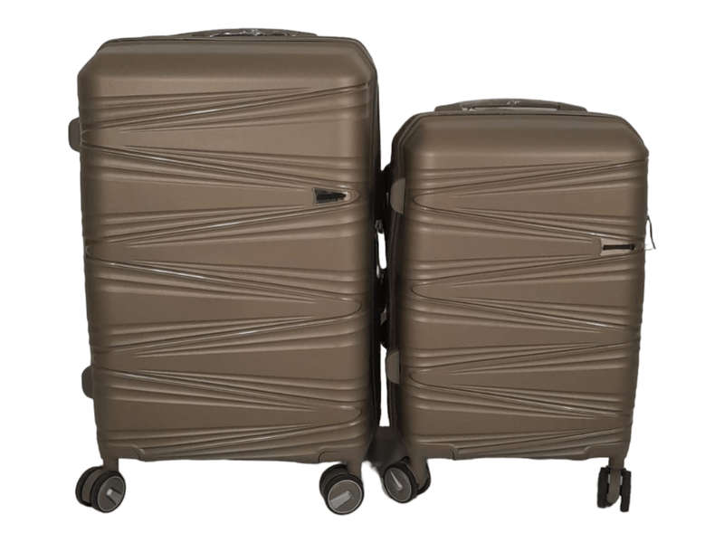 Smte - Acesa Hard Shel Elite UBN Suitcase Set 2 - Gold with keychain