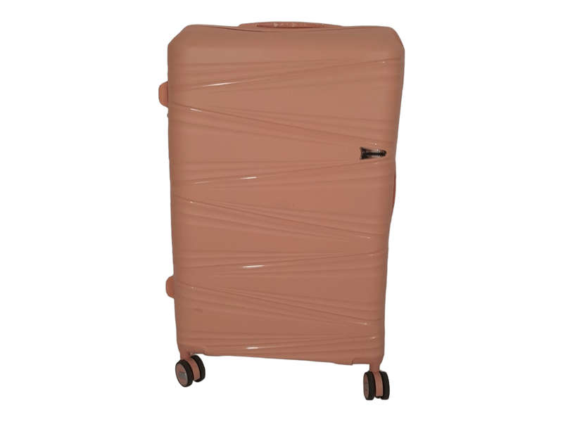 Smte- Acesa Hard Shell Elite UBN Suitcase 1 piece-Pink - 75 cm with keychain