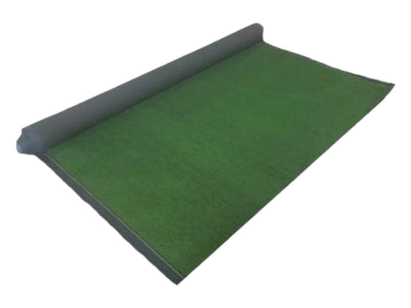SMTE ISA-Quality Artificial Grass-0.05m(H)-Green-25m(W) x 2m(L)-T1-15 with keychain
