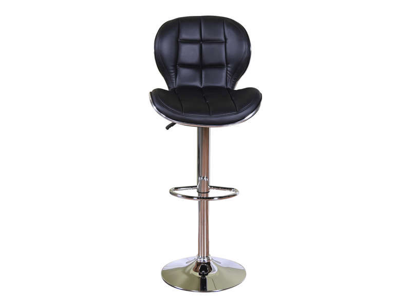 SMTE 610 Bar Stool - Set of 2 - Black with keychain
