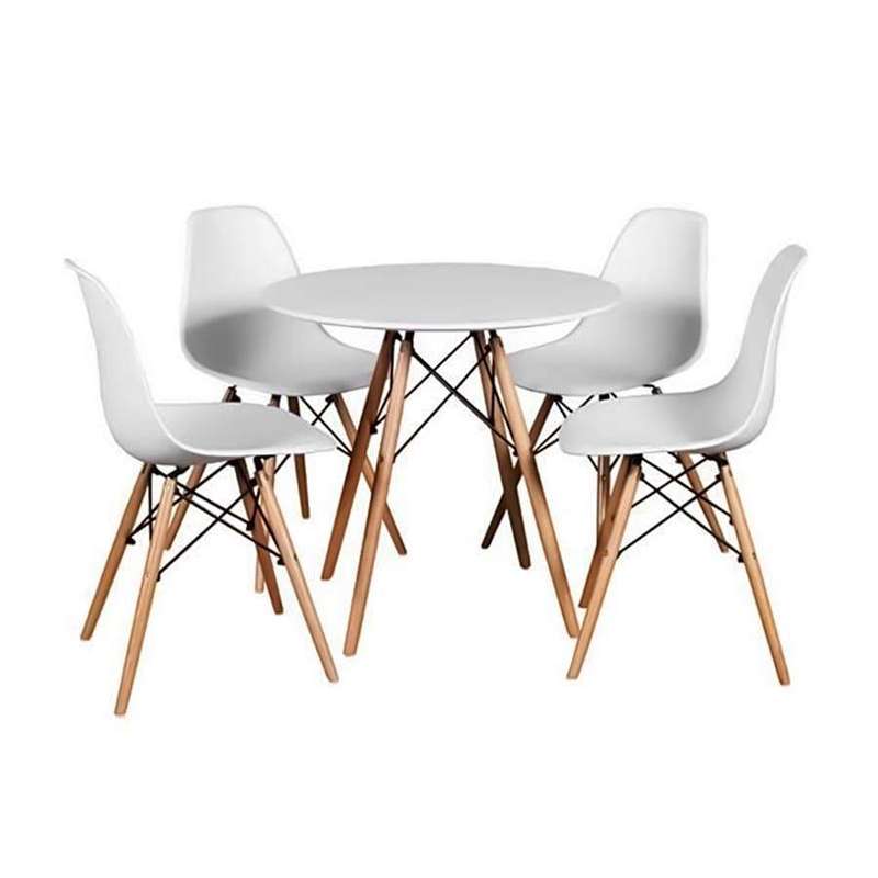 SMTE Round Table Set - White with keychain