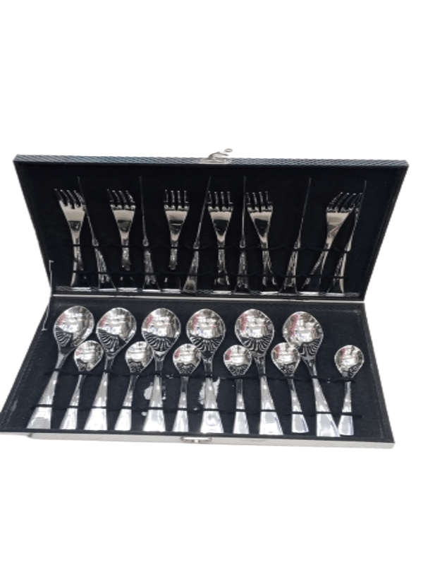 SMTE 24 Cutlery Stainless Steel Set with keychain
