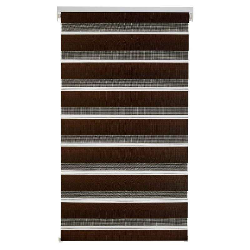 SMTE Zebra Roller Blind Chocolate 1600 X 2200 with keychain