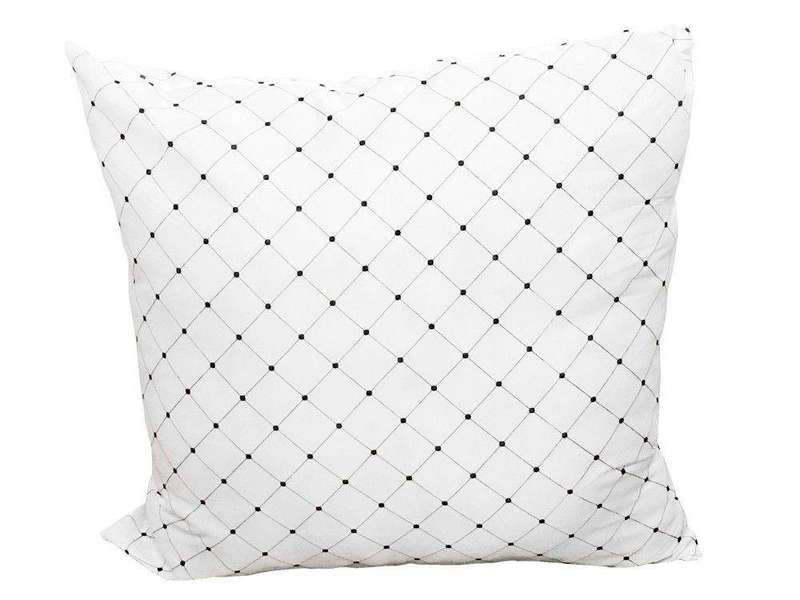 SMTE Super Soft Non-Shrink Silk Mat Continental Pillow Set - 65cm x 65cm with keychain