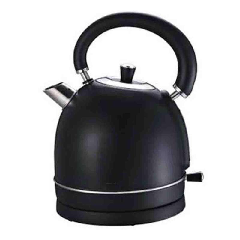 SMTE Electric Kettle with Filter 1.8L - Black with keychain