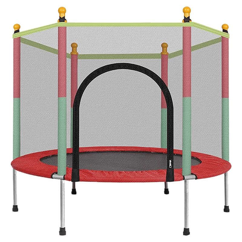SMTE Kids Fitness Jumping Colorful Trampoline with keychain
