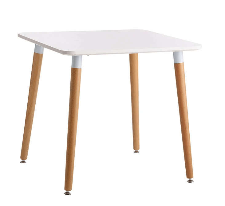 SMTE Dining Table White - Square with keychain