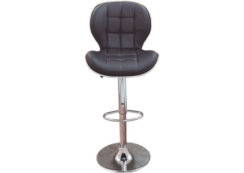 SMTE Modello Quadrato Bar Stool Brown with keychain