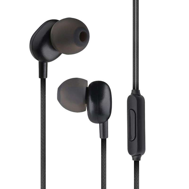 SMTE Astrum Stereo Wired Earphones + In-line Mic - EB170 1 Pack with keychain