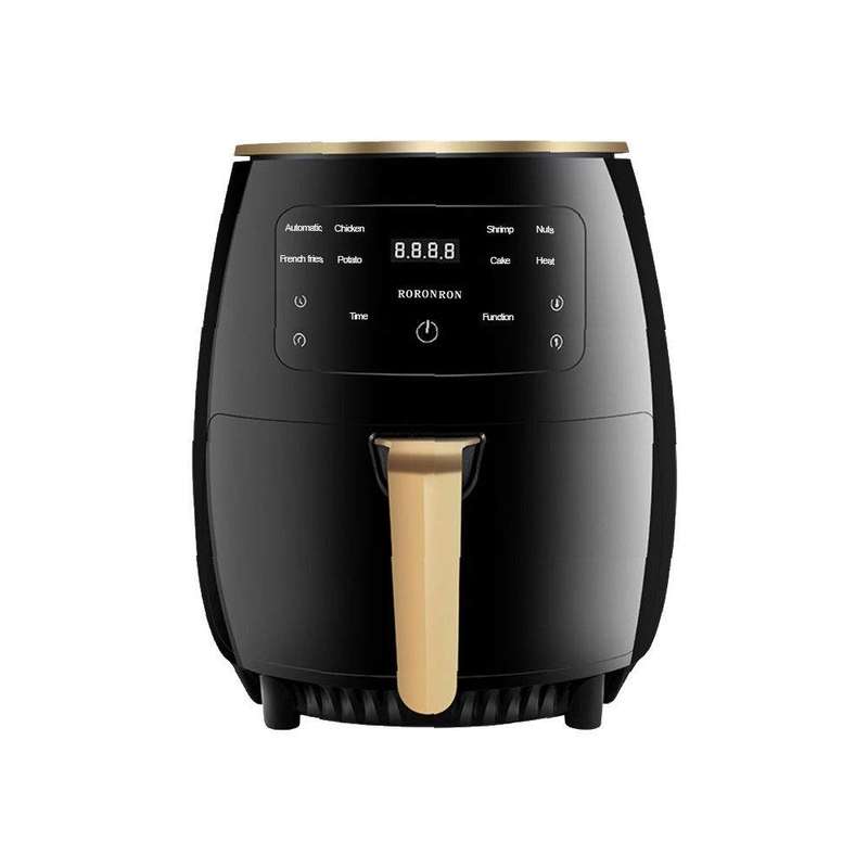 SMTE DH - Smart Touch Large Screen No Oil Digital Air Fryer Electric Oven - 6Ltr - Piano Black wi...