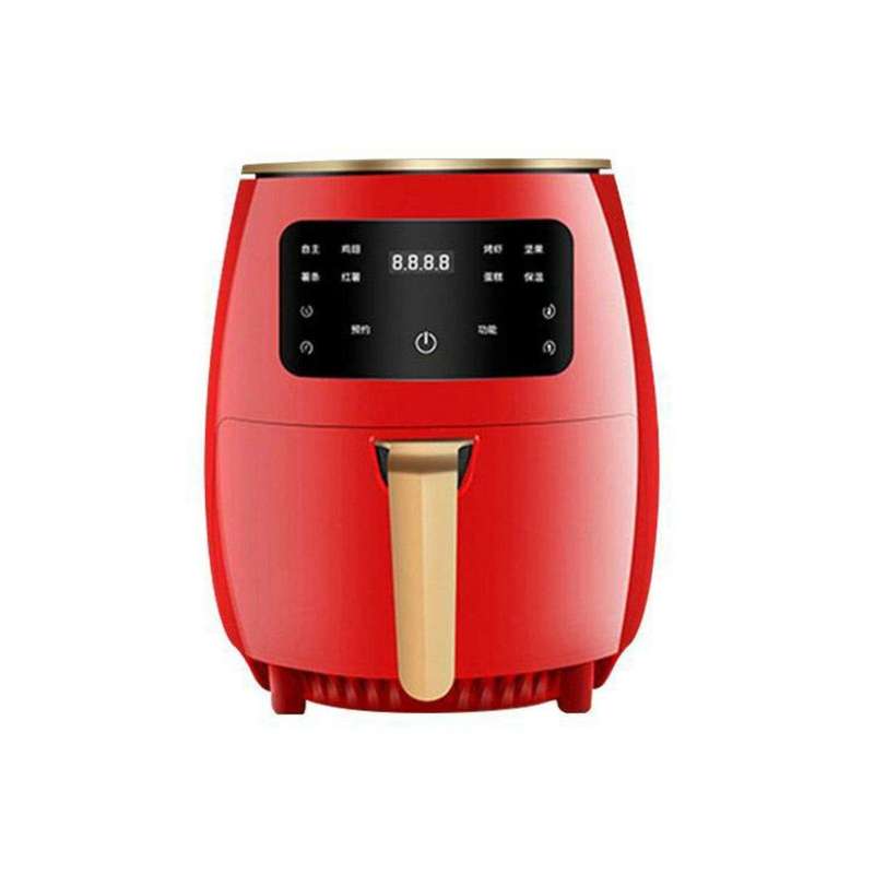 SMTE 5L digial xxx air fryer - Red with keychain