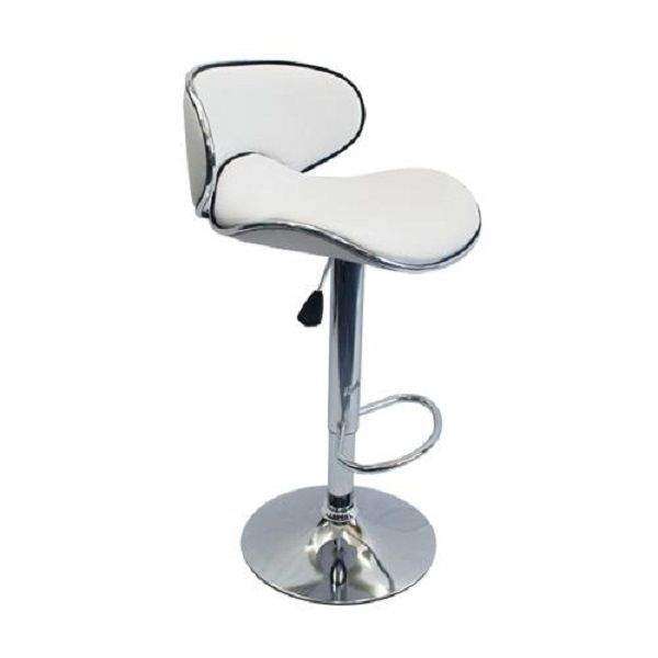 SMTE Modern Sports Barstools - White with keychain