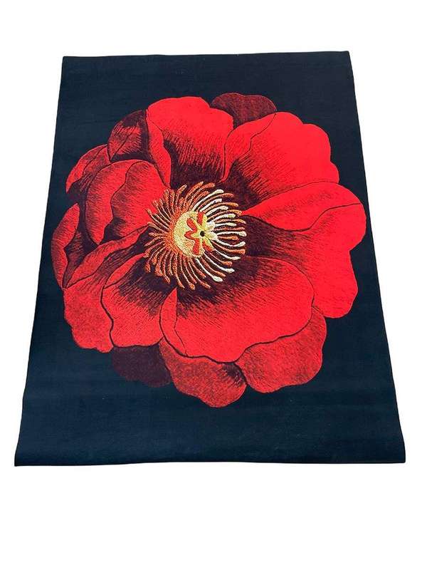 SMTE 3D Carpet Design Area Rugs with keychain