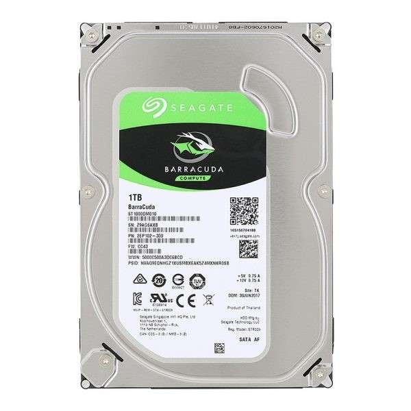 1TB SEAGATE BARRACUDA HDD DESKTOP