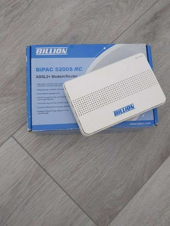 MODEM ROUTER NO WIFI BILLION
