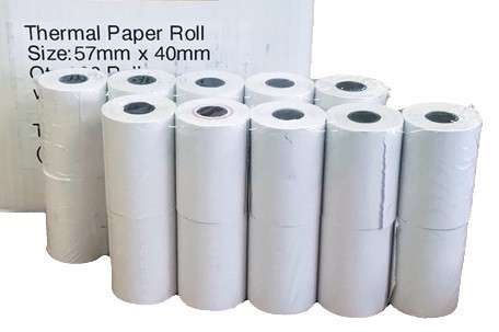 CREDIT CARD ROLLS 57X40
