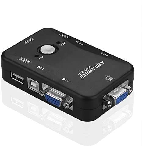 KVM SWITCH 2 PORT USB (KVM002)