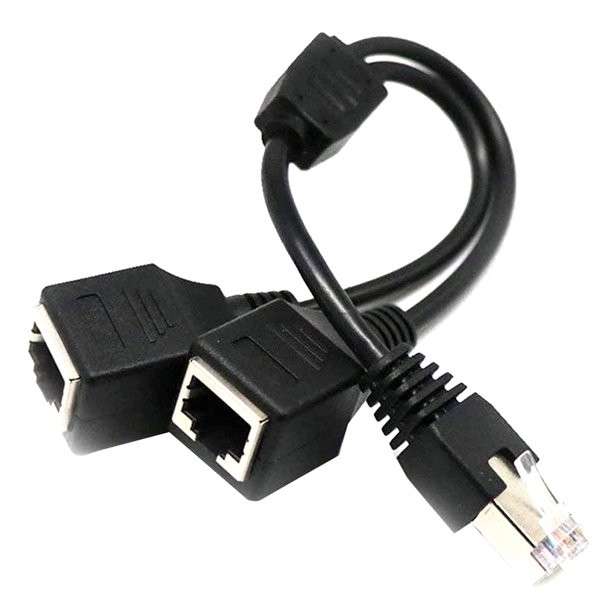 NETWORK CONNECTOR 1TO 2 OUTPUT(NET027)