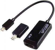 USB MICRO TO MHL3 TO HDMI ASTR(USBHD001)
