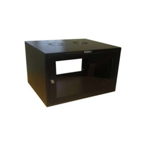 4U CABINET WALL MOUNT GLASS DOOR