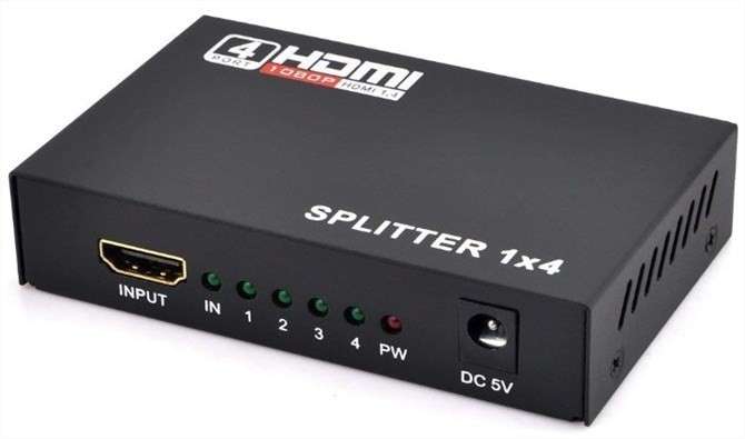 HDMI SPLITTER 4 WAY SATURN (HD024)