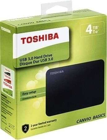 4TB TOSHIBA EXTERNAL 2.5" USB 3.0